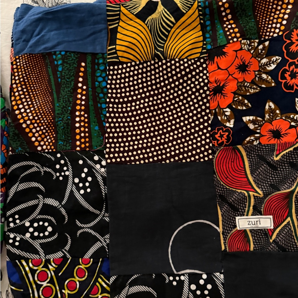 Zuri Patchwork Tote Bag - Multicolor